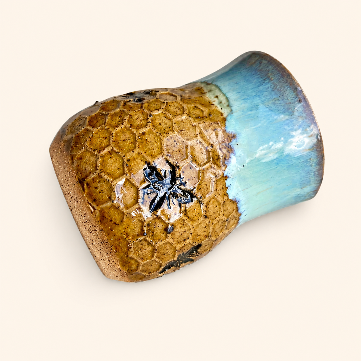 Bee Pottery Mug