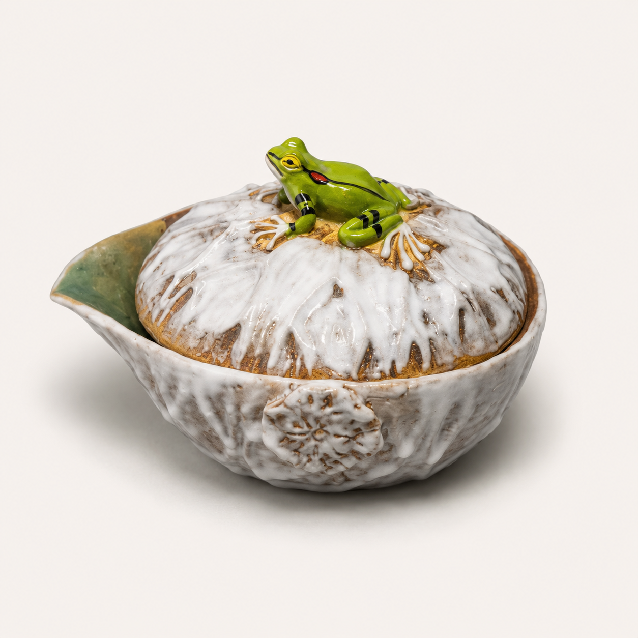 Frog Grove Teapot