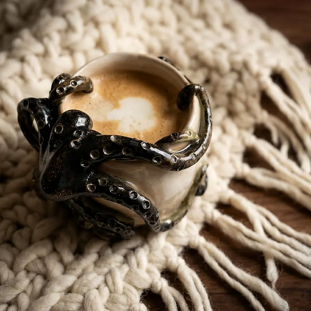Ceramic Octopus Mug